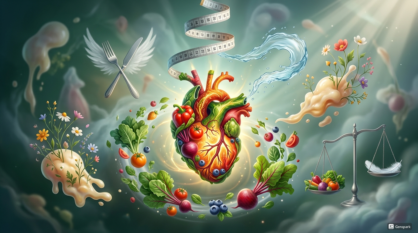 Wellness journey — balanced nutrition and open progress tracking